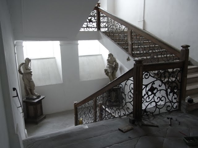 Barokní schodiště Schwaz